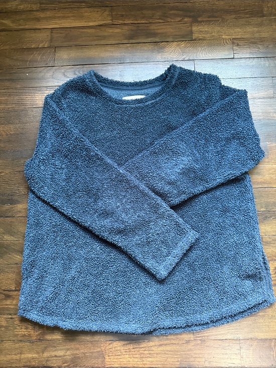Cuddl Duds Other - Cuddl Duds Navy Sherpa Pullover - Soft Fleece